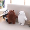 SET OSOS ESCANDALOSOS X 3 PELUCHES PARDO POLAR Y