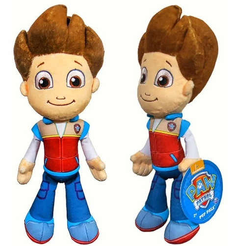 Peluche Ryder Paw Patrol Juguete 49cm X 19cm Patrulla Canina